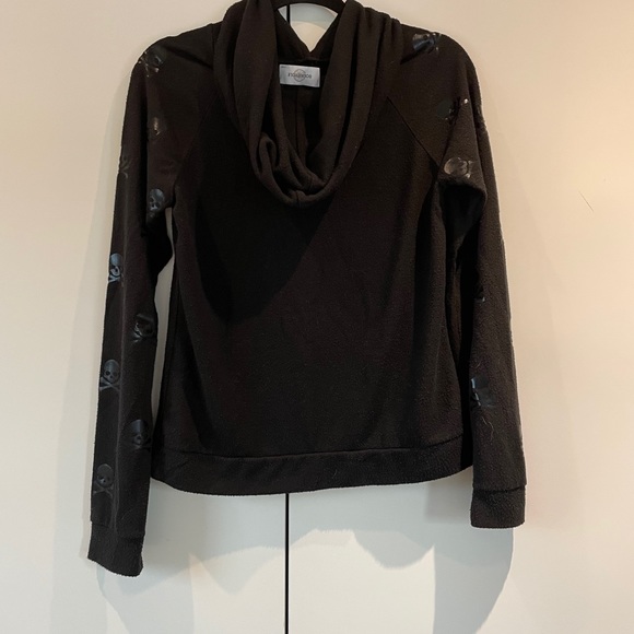 Soul cycle cozy skull pullover hoodie - Picture 2 of 5
